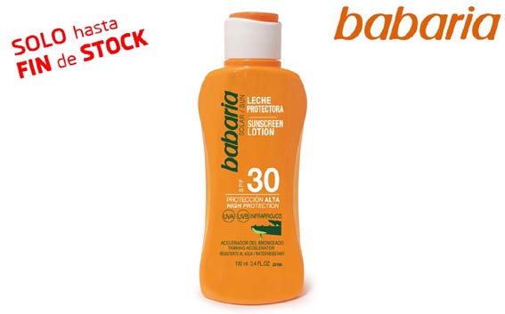 imagen de LECHE PROTECTOR SOLAR ALOE 100 Ml FP-30