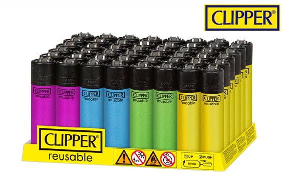 imagen de ENCENDEDOR CLIPPER CRYSTAL FLUO 2 44+4 GRATIS