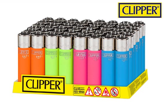 imagen de ENCENDEDOR CLIPPER FLUO SOFT TOUCH 44+4 GRATIS