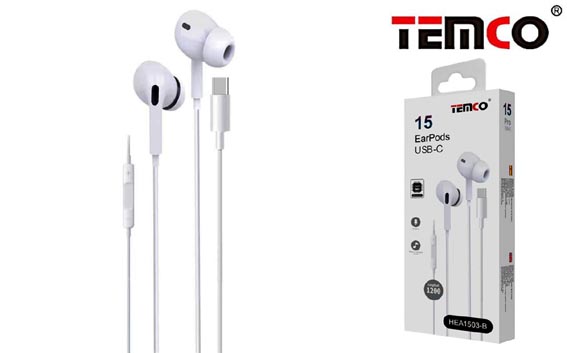 imagen de AURICULARES CON MICROFONO PARA TIPO C