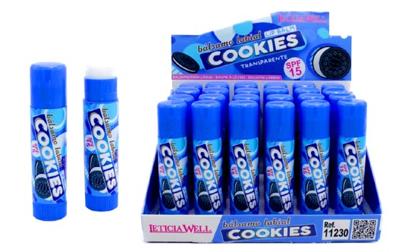 imagen de BALSAMO LABIAL WELL COOKIES FP-15