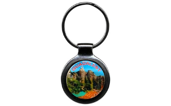 imagen de LLAVERO ESMALTE GUADALEST REDONDO